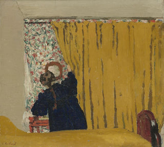 Le rideau jaune - Édouard Vuillard