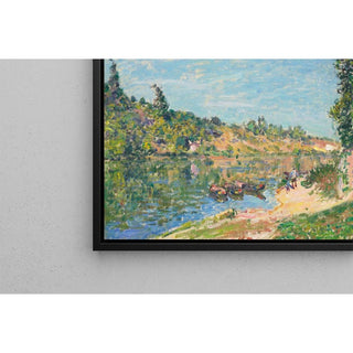 Les Coteaux de La Celle, Après Saint-Mammès - Alfred Sisley | Reproduction Tableau Décoration murale affiche copie