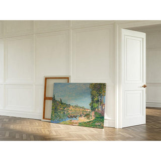 Les Coteaux de La Celle, Après Saint-Mammès - Alfred Sisley | Reproduction Tableau Décoration murale affiche copie