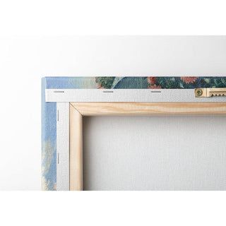 Les Dahlias, jardin à Petit Gennevilliers - Gustave Caillebotte | Reproduction Tableau Décoration murale affiche copie