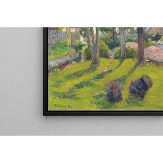 Les Dindons, Pont-Aven de Paul Gauguin | Reproduction Tableau Décoration murale affiche copie