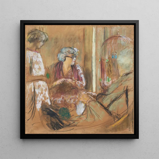 Les Perruches - Édouard Vuillard