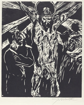 Lovis Corinth - The Crucifixion Christus am Kreuz.webp