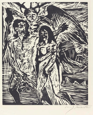 Lovis Corinth - The Expulsion from Paradise Austreibung aus dem Paradies.webp