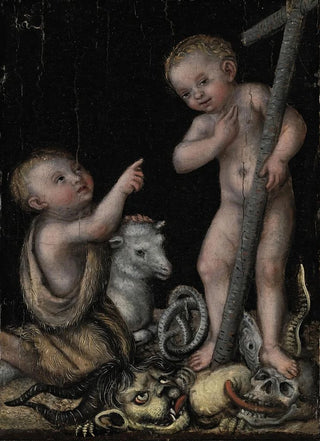 Lucas Cranach the Elder - The Infant Christ and Saint John the Baptist.webp
