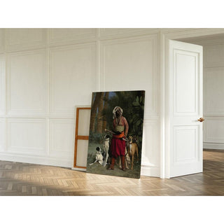 Maître des chiens - Jean-Léon Gérôme | Reproduction Tableau Décoration murale affiche copie