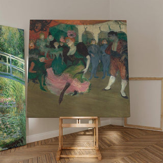 Marcelle Lender dansant le boléro dans Chilperic - Henri de Toulouse-Lautrec | Reproduction Tableau Décoration murale affiche copie