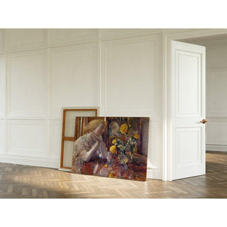 Maréchal Niel Roses - Childe Hassam | Reproduction Tableau Décoration murale affiche copie