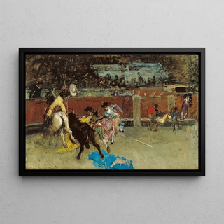 Mariano Fortuny Marsal - Bullfight Wounded Picador.webp