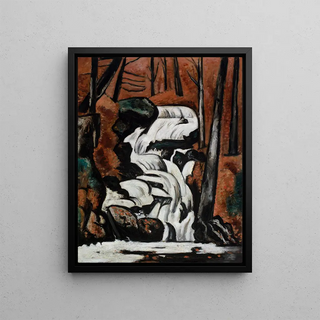 Marsden Hartley - Smelt Brook Falls.webp