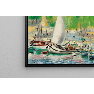 Marseille - Moïse Kisling | Reproduction Tableau Décoration murale affiche copie