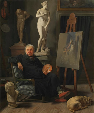Martinus Rrbye - Portrait of the painter C A Lorentzen.webp