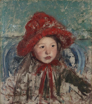 Mary Cassatt - Little Girl in a Large Red Hat.webp