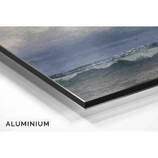 Meeresbrandung mit Segelschiffen - Alfred Zoff | Reproduction Tableau Décoration murale affiche copie