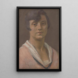 Milan Thomka Mitrovsk - Portrait of a Young Woman.webp