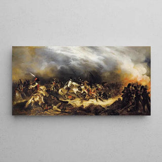 Napoléon à Waterloo d'Auguste Raffet | Reproduction Tableau Décoration murale affiche copie