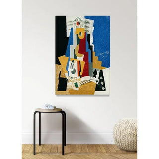 Nature Morte À L’as De Pique de Louis Marcoussis | Reproduction Tableau Décoration murale affiche copie