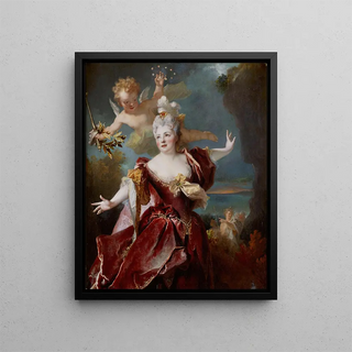 Nicolas de Largillire - Portrait de la comdienne MarieAnne de Chteauneuf dite Mlle Duclos 16641747 dans le rle dAriane.webp