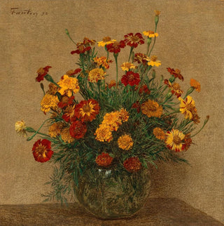 Œillets d'Inde - Henri Fantin-Latour