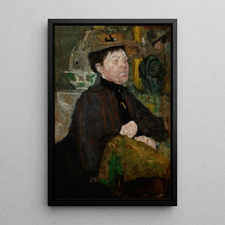 Olga Boznanska - Portrait of Mrs Getter.webp