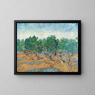 Oliveraie - Vincent Van Gogh | Reproduction Tableau Décoration murale affiche copie