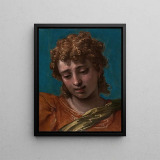 Paolo Veronese - Head of Saint Michael from the Petrobelli Altarpiece.webp