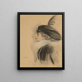 Paul Csar Helleu - Portrait of Belle da Costa Greene.webp