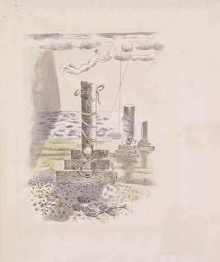 Paul Nash - Design for Urne Buriall Sorrow.webp