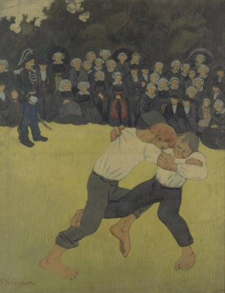 Paul Srusier - Breton Wrestling.webp