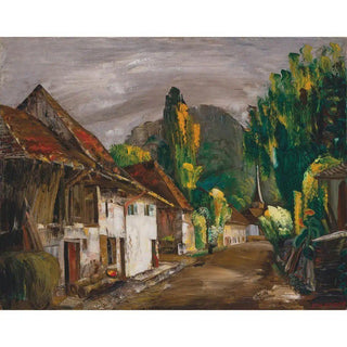 Paysage Haute-Savoie - Boris Grigoriev | Reproduction Tableau Décoration murale affiche copie