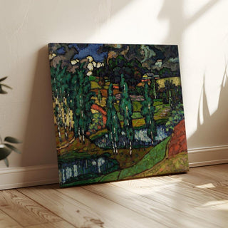 Paysage de Võrumaa - Konrad Mägi | Reproduction Tableau Décoration murale affiche copie