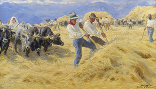 Peder Severin Kryer - Threshing in the Abruzzi Civit dAntino.webp