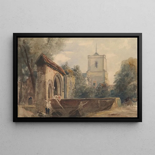 Peter De Wint - Waltham Abbey Essex.webp