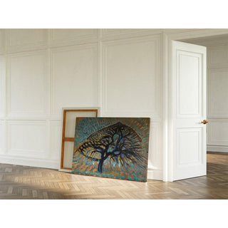 Pommier, version pointilliste - Piet Mondrian | Reproduction Tableau Décoration murale affiche copie