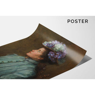 Portrait d'Elisabeth Sophia Maria Betsy Cavalini - Piet Mondrian | Reproduction Tableau Décoration murale affiche copie