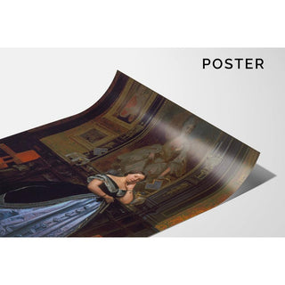 Portrait de Charlotte de Rothschild - Jean-Léon Gérôme | Reproduction Tableau Décoration murale affiche copie