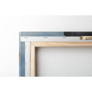 Portrait de Femme sur Fond Bleu - Moïse Kisling | Reproduction Tableau Décoration murale affiche copie