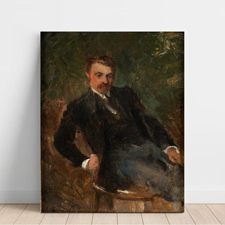 Portrait de Juhani Aho - Venny Soldan-Brofeldt | Reproduction Tableau Décoration murale affiche copie