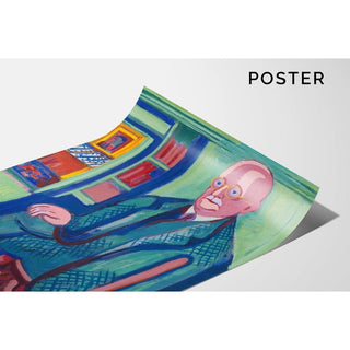 Portrait du Docteur Carl Hagemann - Ernst Ludwig Kirchner | Reproduction Tableau Décoration murale affiche copie