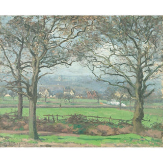 Près de Sydenham Hill - Camille Pissarro | Reproduction Tableau Décoration murale affiche copie