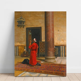 Prières du matin - Ludwig Deutsch | Reproduction Tableau Décoration murale affiche copie