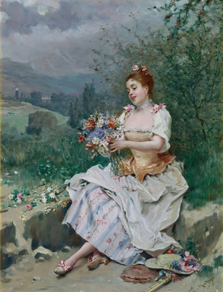 Raimundo de Madrazo y Garreta - El bouquet de flores.webp