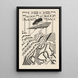 Reijer Stolk - Ontwerp voor reclame voor hoeden van Maison H van Doorn te Den Haag.webp