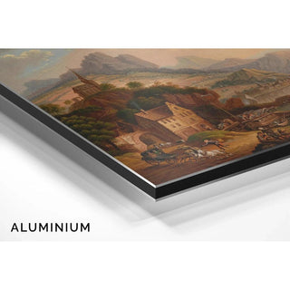 Rheinlandschaft - Christian Georg Schütz the Elder | Reproduction Tableau Décoration murale affiche copie