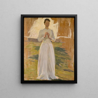 Richard Bergh - Sketch for The Knight and the Maiden.webp