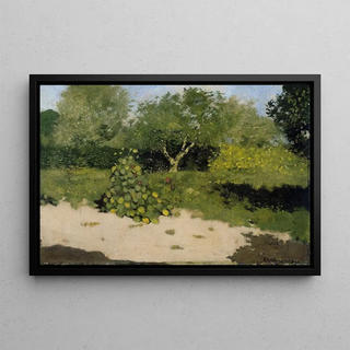 Richard Nicolas Roland Holst - Corner of a Garden with Nasturtiums.webp