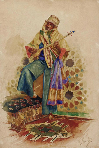 Rudolf Ernst - An Arab Musician.webp