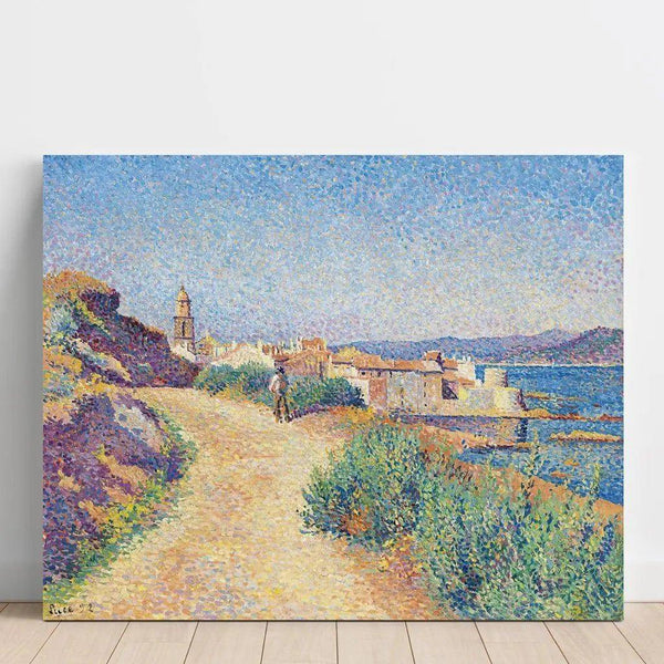 Reproduction of the painting Saint-Tropez Painting - Maximilien Luce