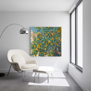 Impresión artística | Naranjos en La Mortola - Theo van Rysselberghe