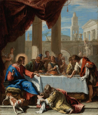 Sebastiano Ricci - Christ In The House Of Simon.webp